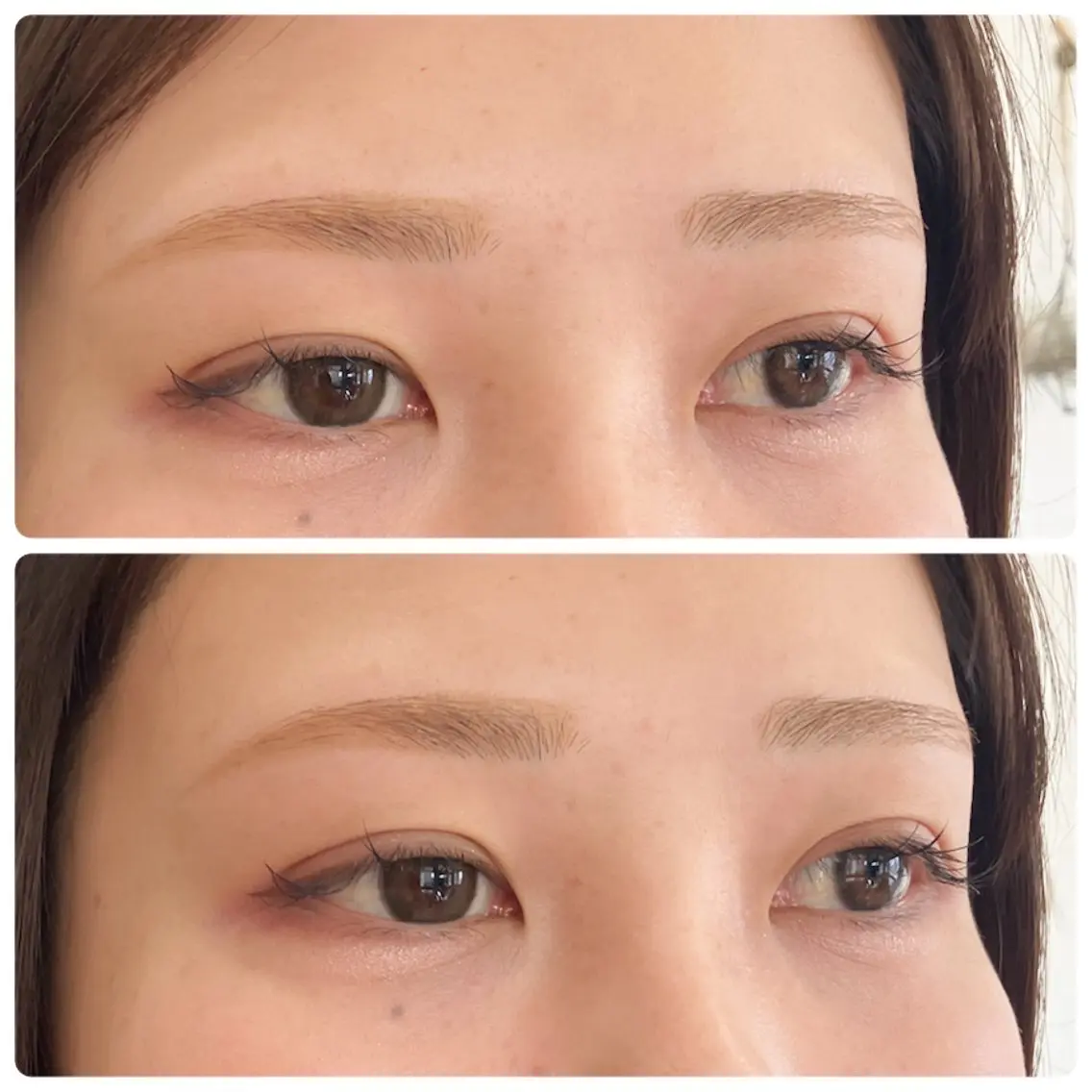 学割U24🌸アイブロウ美眉スタイリング🌸ワックス脱毛+間引き+カット+メイク🌸フルセットの写真