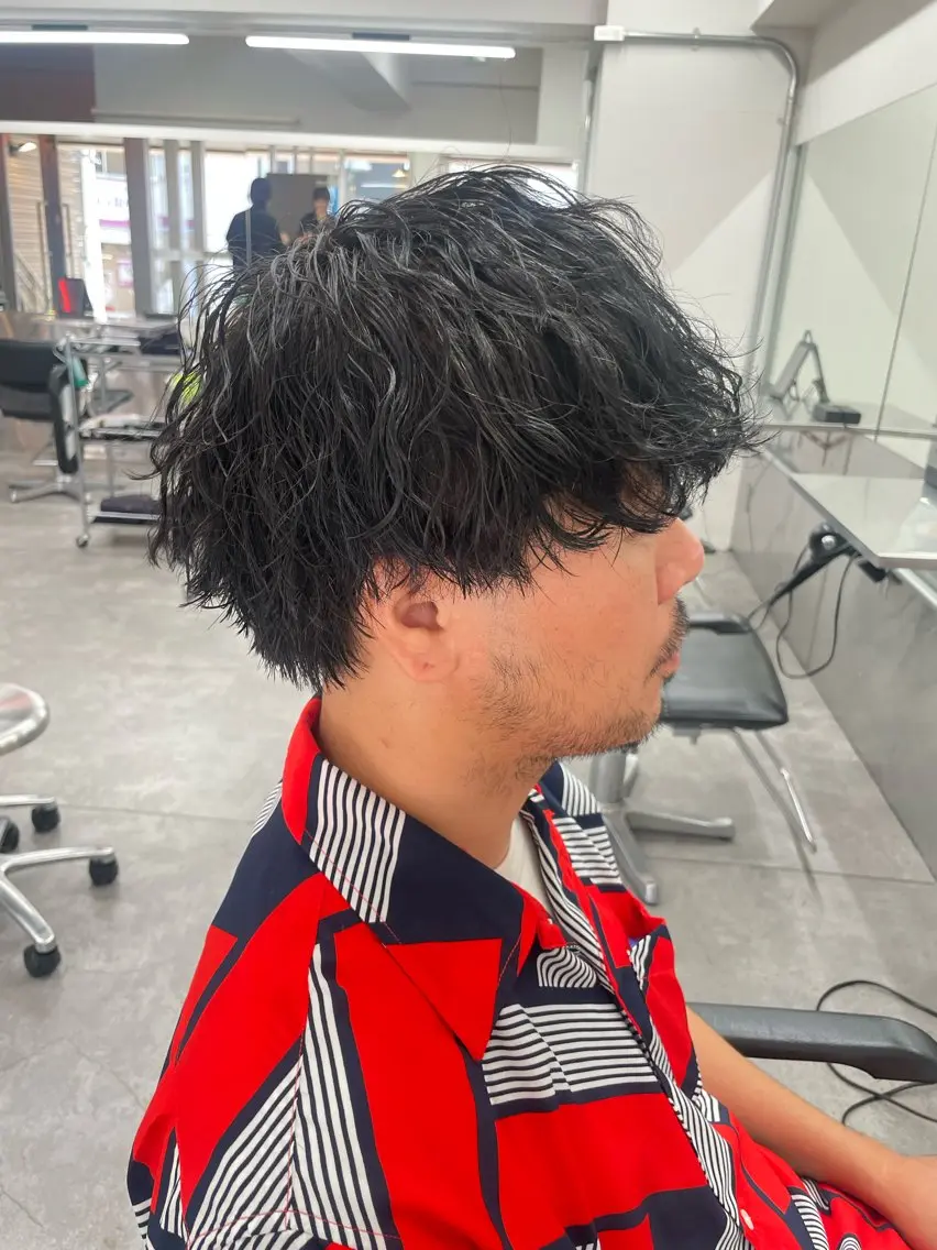 パーマ メンズ カット パーマ 町田エリアＮｏ．１/ パーマ特化/太田京希のヘアスタイル