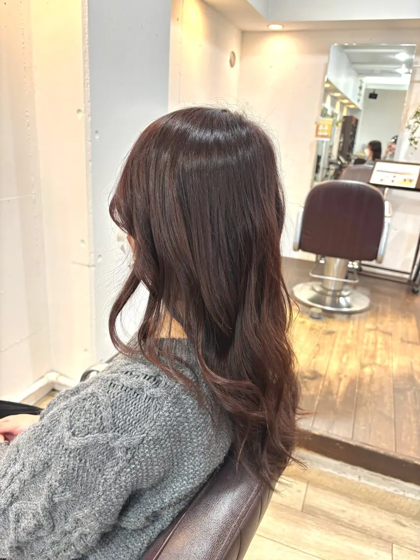 ロング 桑田 彩奈のヘアスタイル