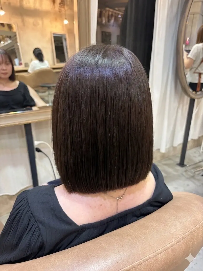 ミディアム 冨松 稜平のヘアスタイル