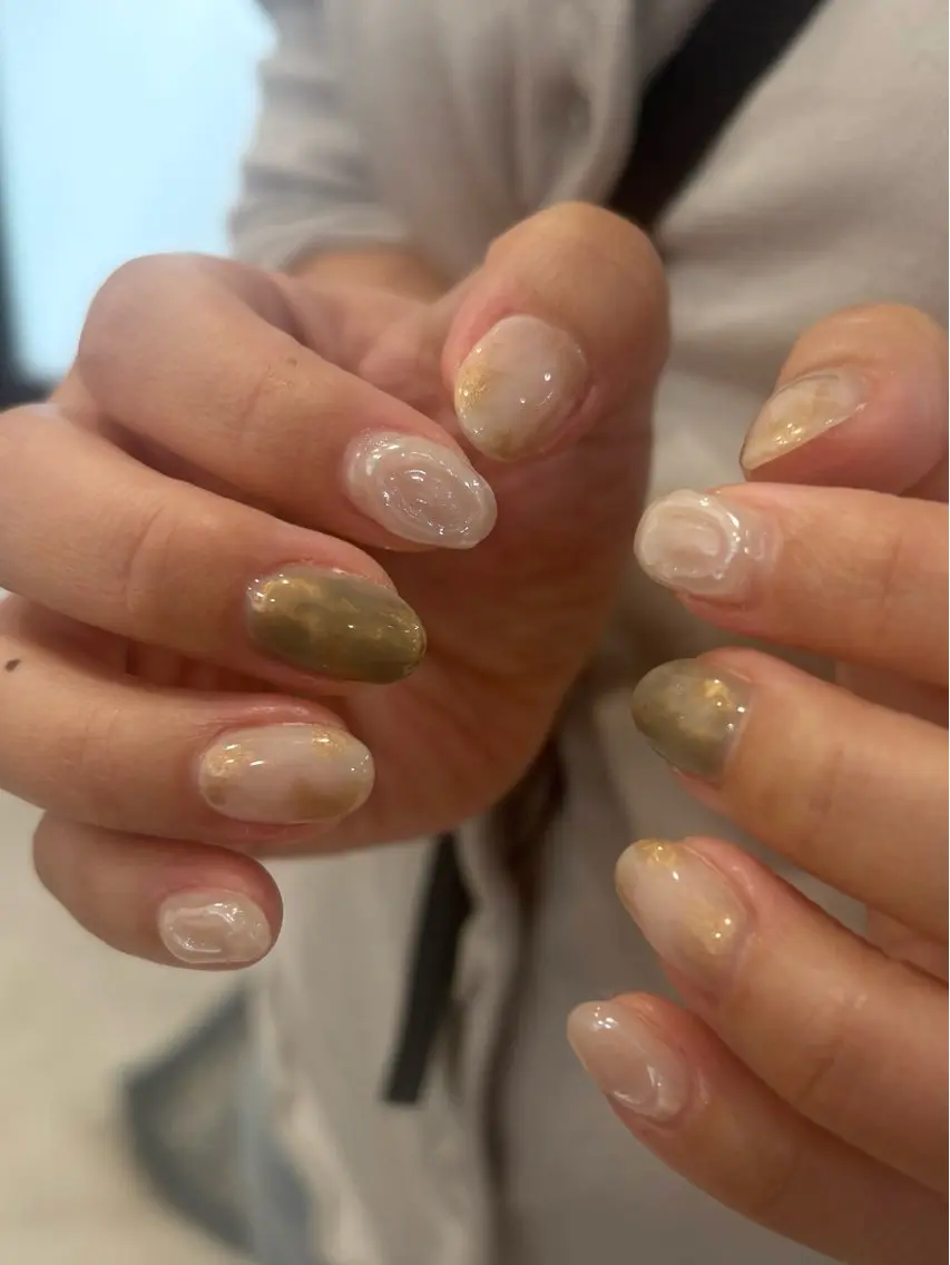ネイル ハンドネイル quro.n立川店 uzuのネイルデザイン