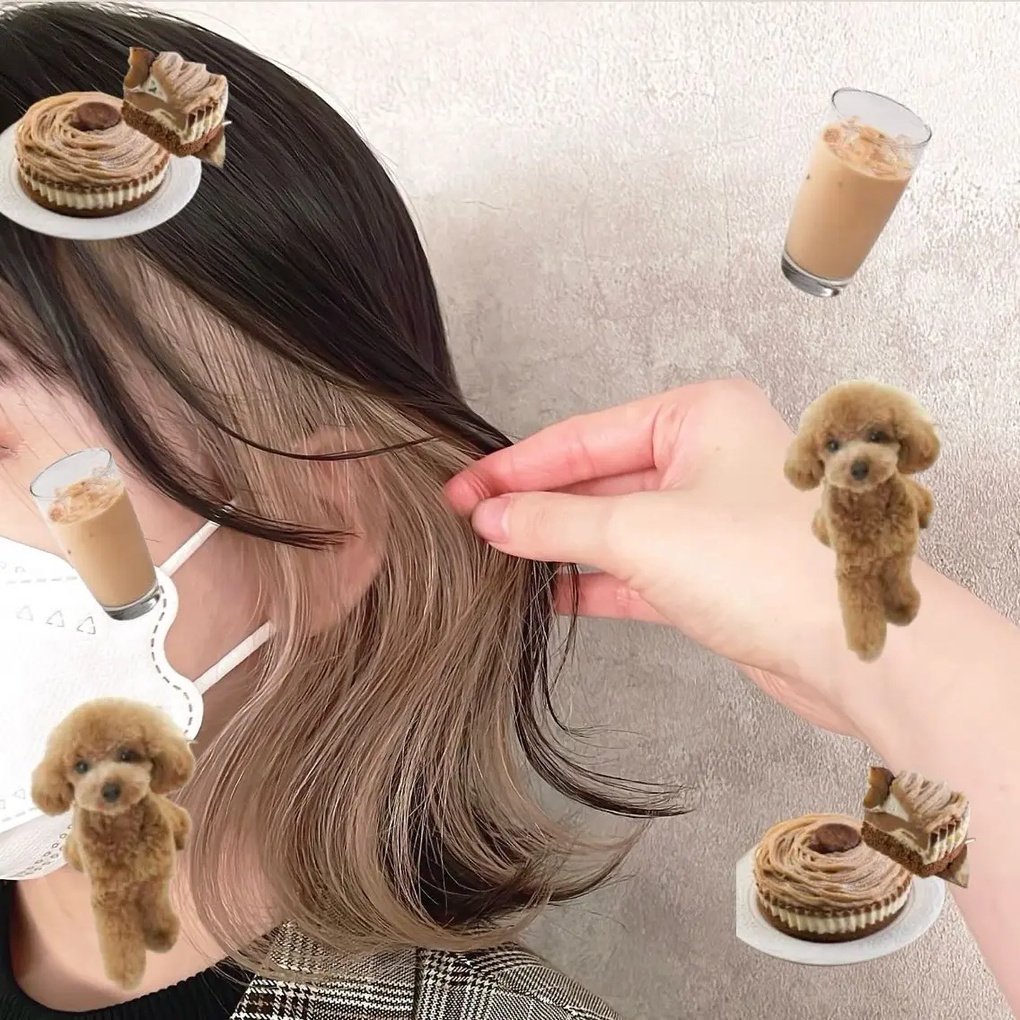 カラー ヘアカラー トリートメント 渋谷:インナーカラー /🍒エリカ🍒のヘアスタイル