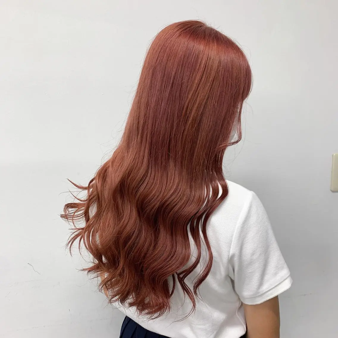 ロング カラー パーマ ヘアアレンジ メンズ キッズ ネイル マツエク・マツパ ピンクカラー カラーマツエク ピンク 🦋haginoya miho🦋のマツエク・マツパデザイン