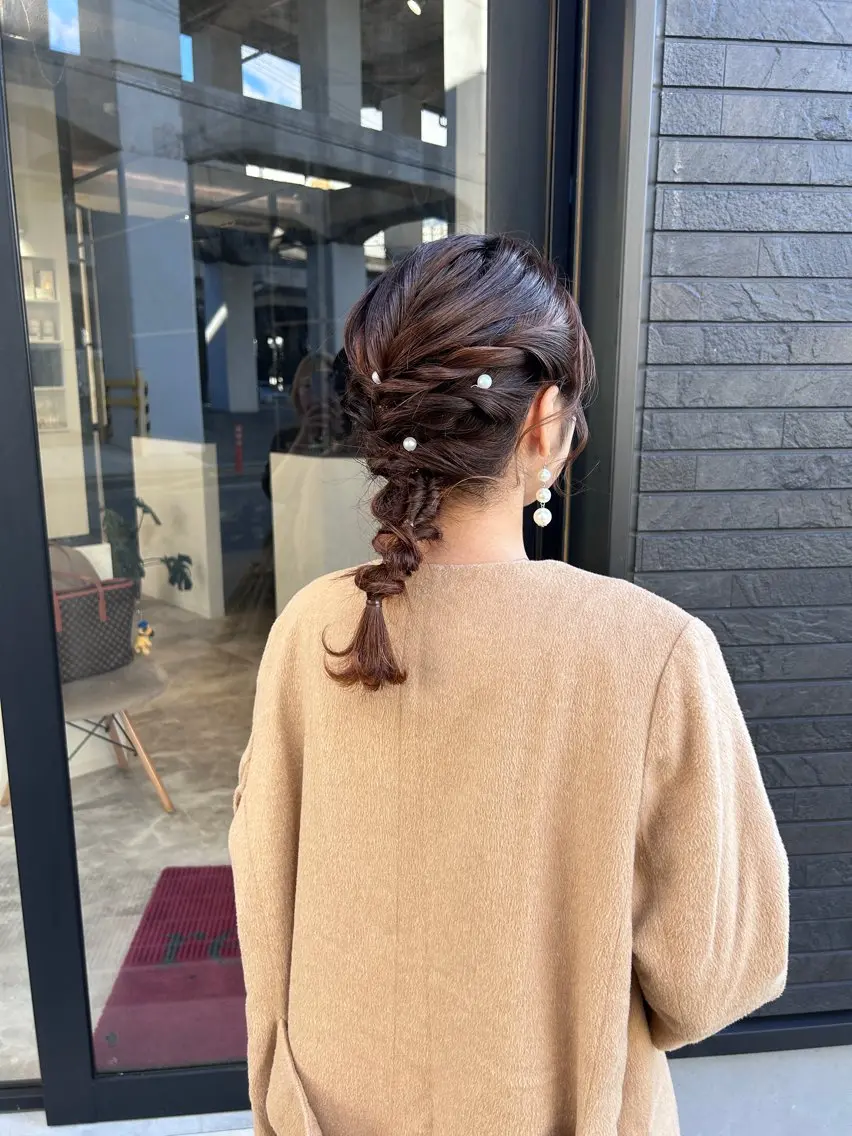 ヘアアレンジ 河野いずみ レイヤー/ボブ 🤍のヘアスタイル