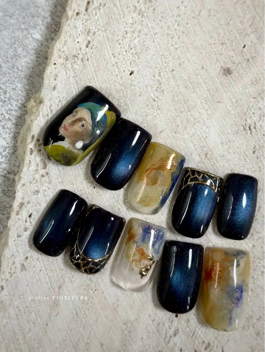 ネイル ハンドネイル FIORITURA Maikoのネイルデザイン