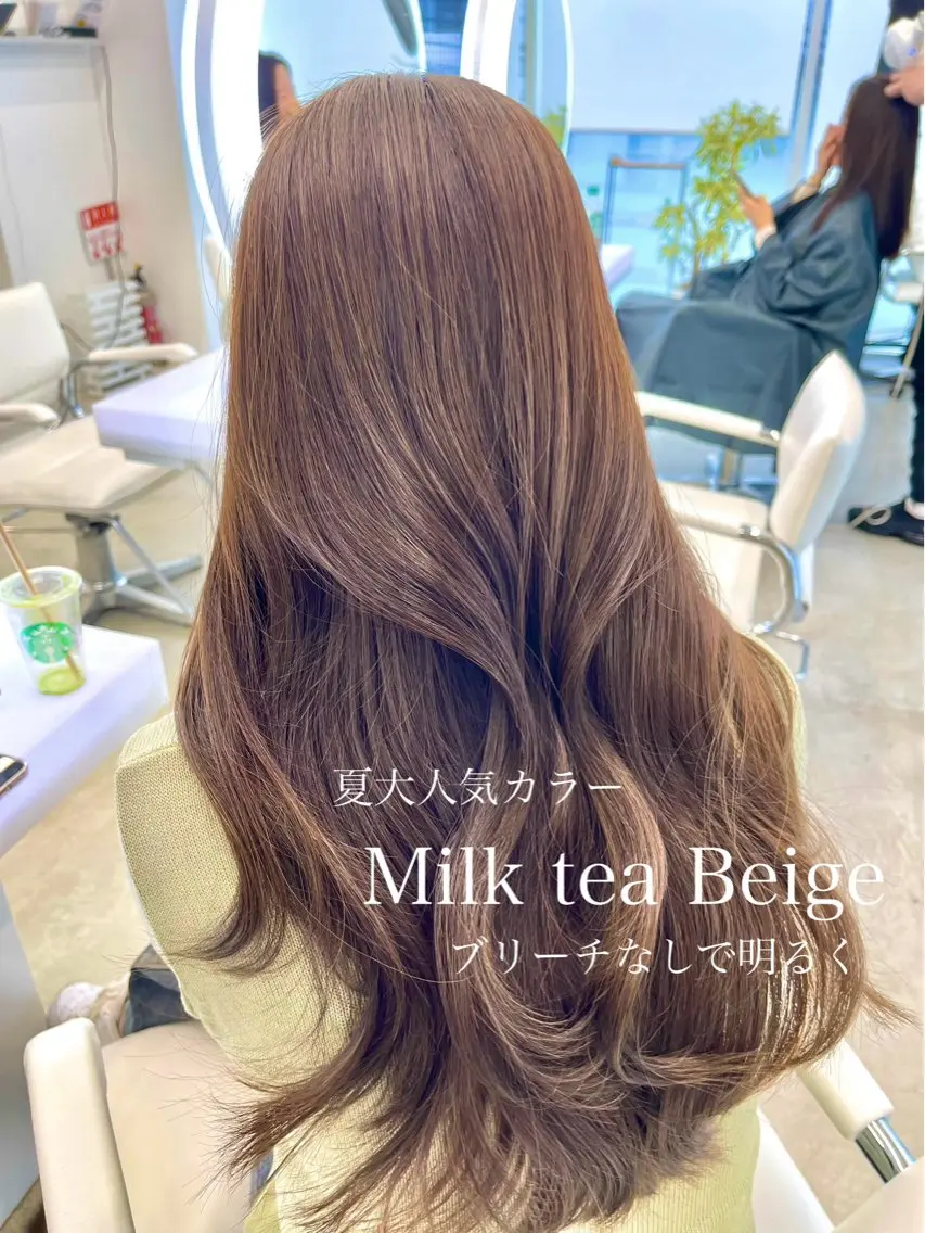 ロング カラー ヘアカラー MIYUU NAKAYAMAのヘアスタイル