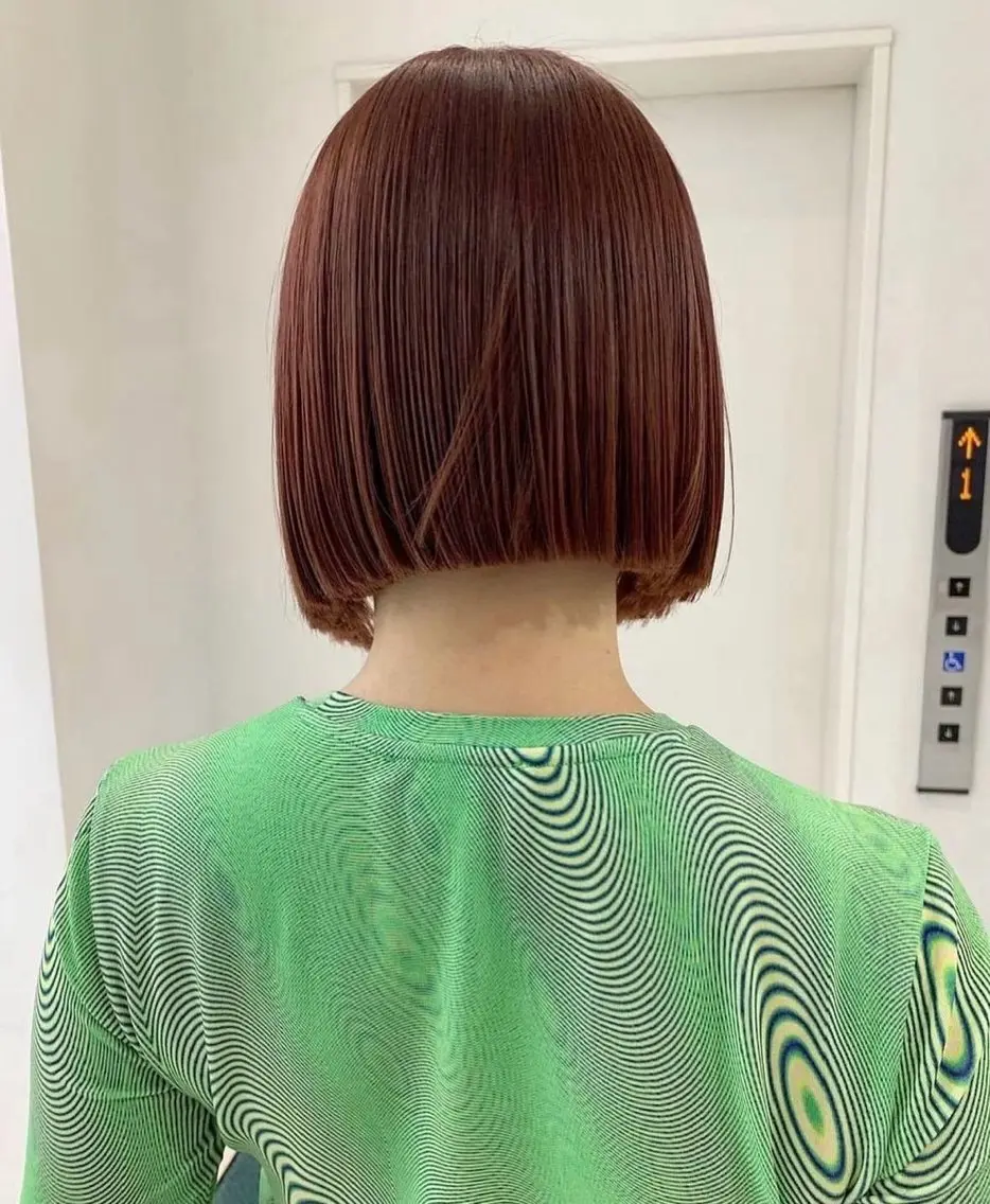 ショート カラー 森田 三琴のヘアスタイル