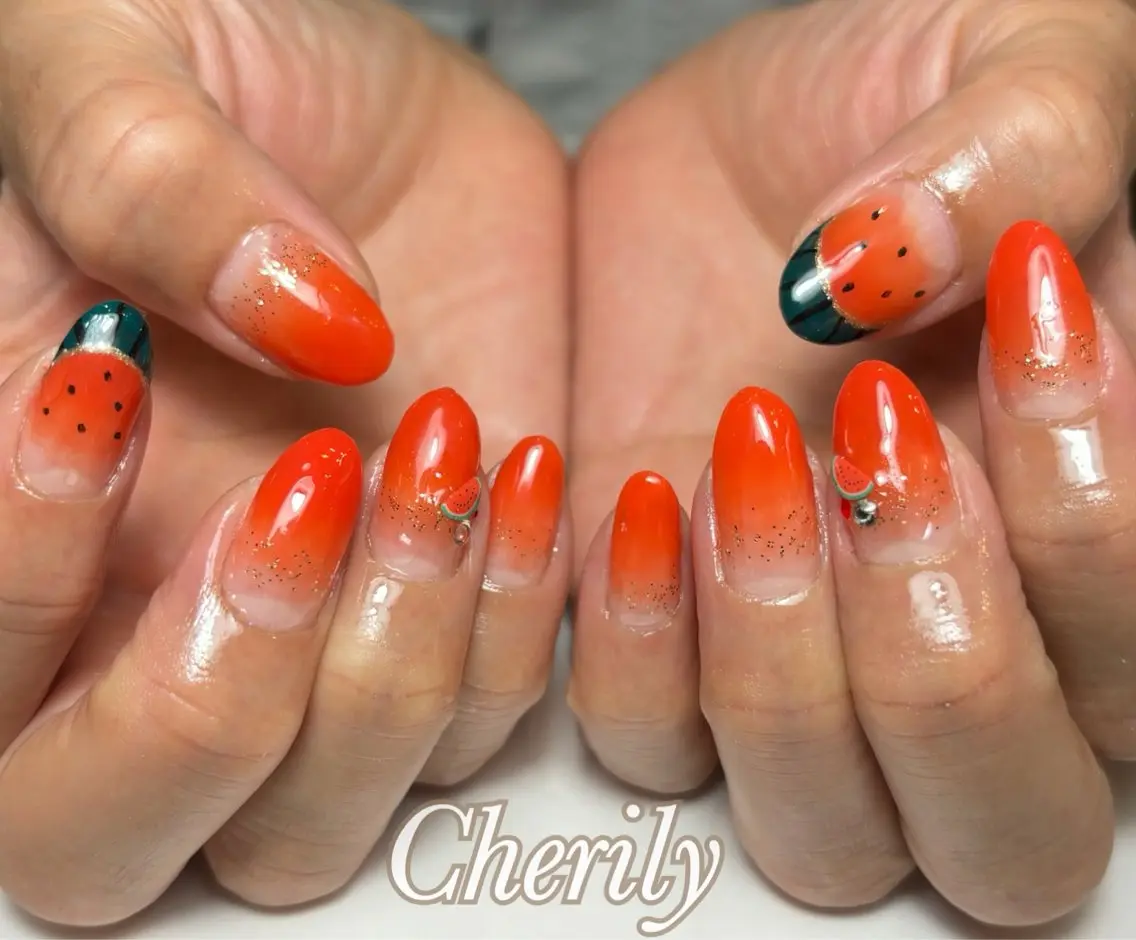 ネイル ハンドネイル CHERILY SAKURAのネイルデザイン