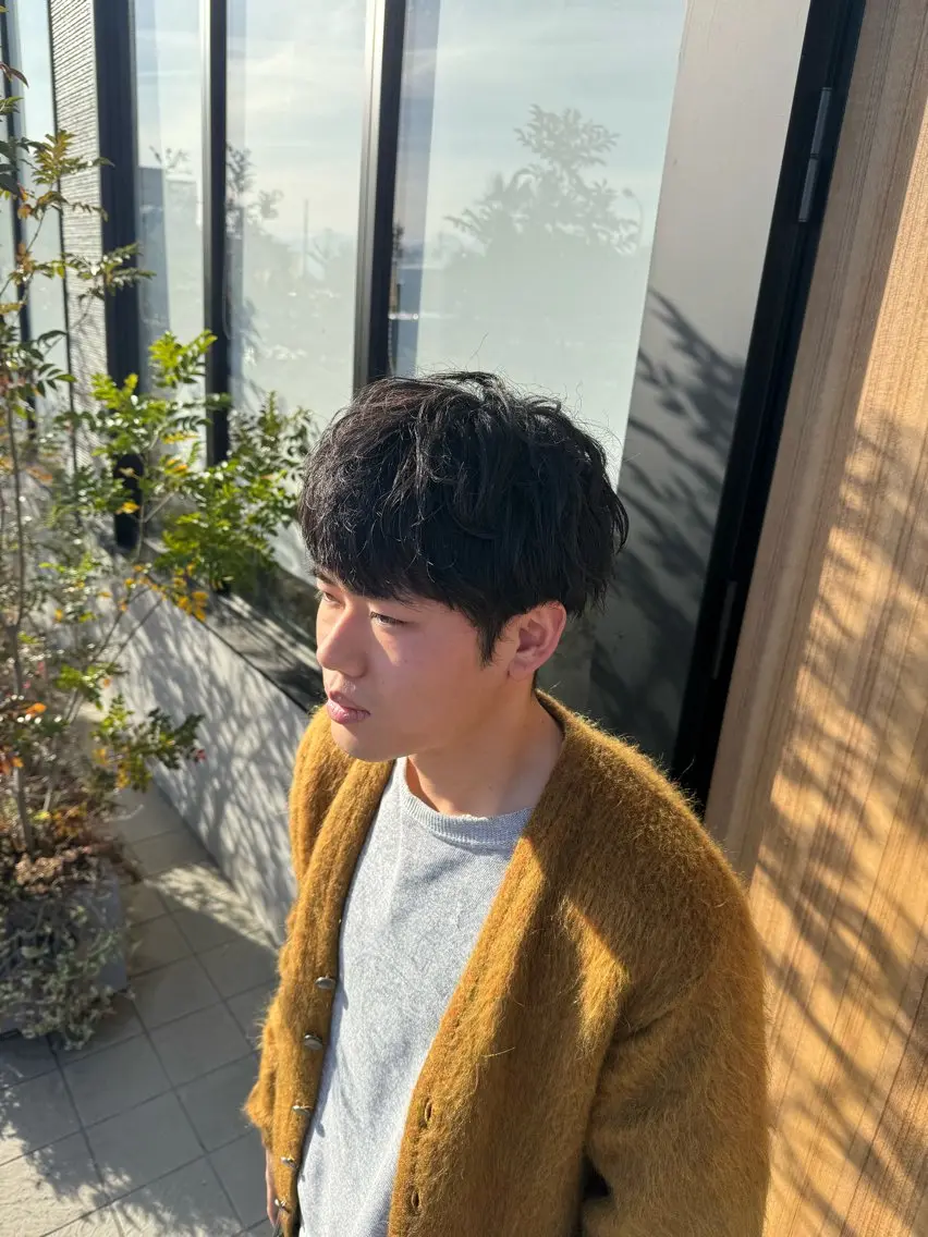 メンズ カット 保坂 瞭のヘアスタイル