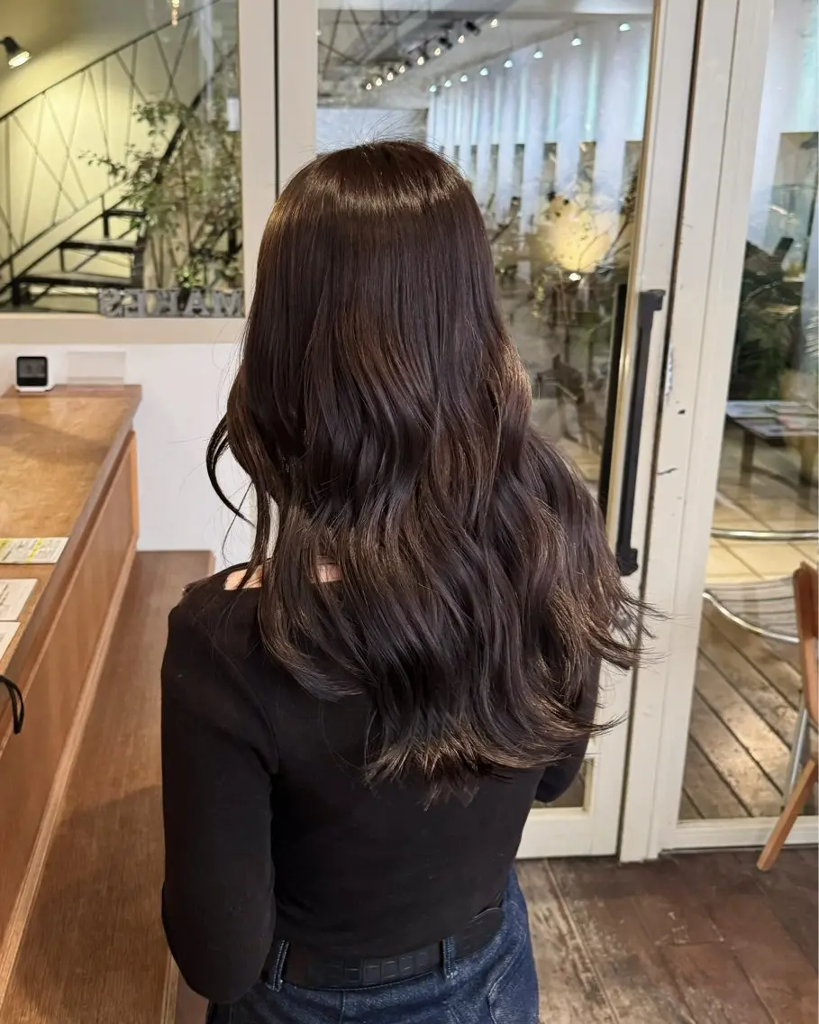 ロング カラー 透明感カラー MAKE’S 表参道 🌟はるかのヘアスタイル
