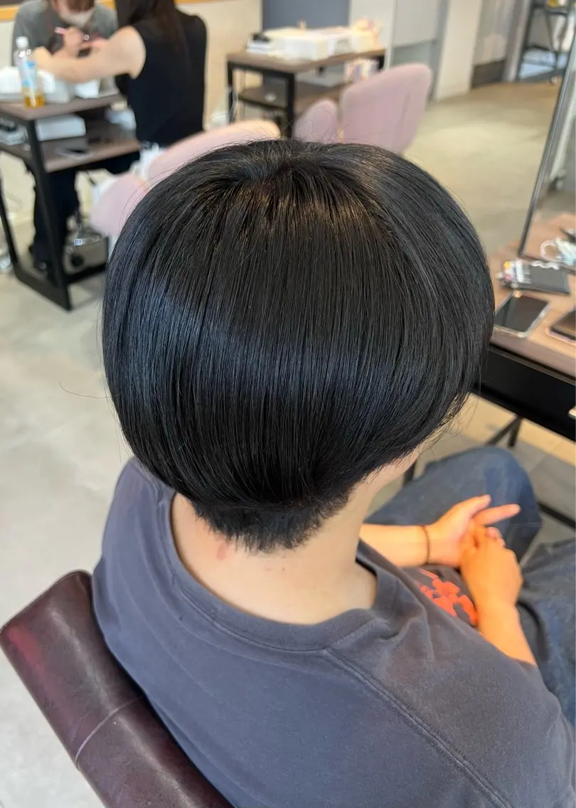 ショート メンズ ヘアカラー Kako🫧⭐️ アシスタント/モデルのヘアスタイル