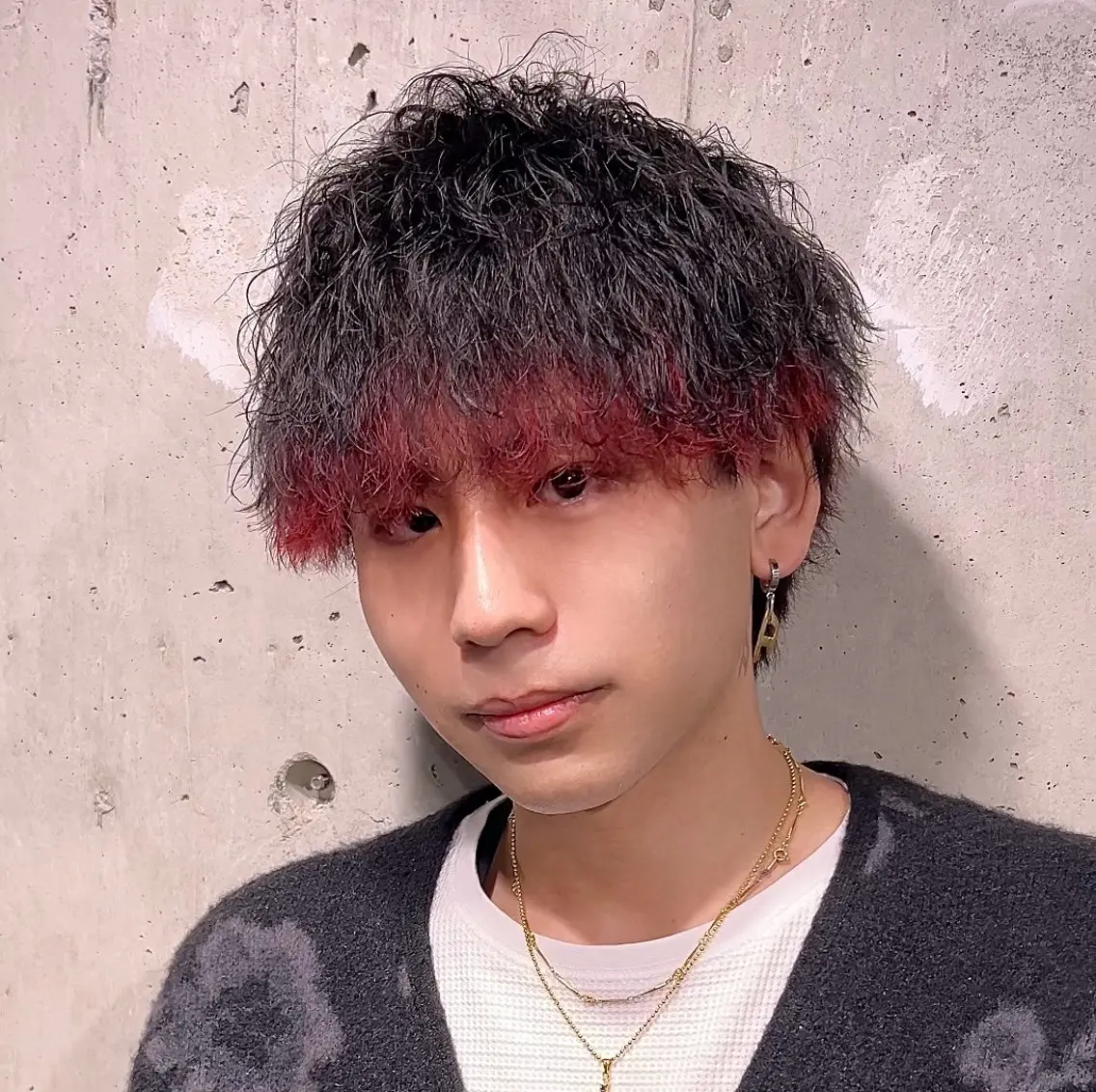 メンズ メンズパーマ カット ヘアカラー パーマ ヘッドスパ ヘアセット メンズ特化美容師 💠チナツのヘアスタイル