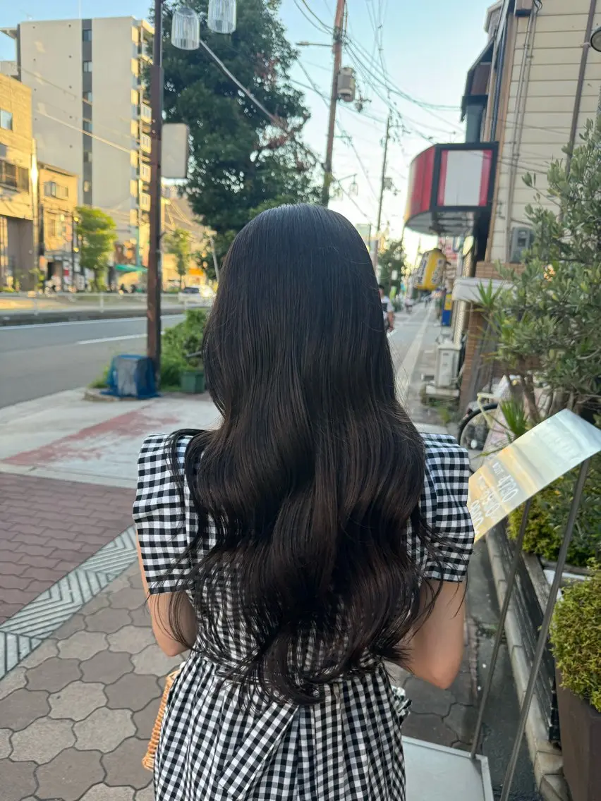 ロング カラー アッシュ アッシュグレー アッシュグレージュ グレージュ ✦creer都島✦ ɪʀᴏʜᴀ ꕀ 🎀のヘアスタイル