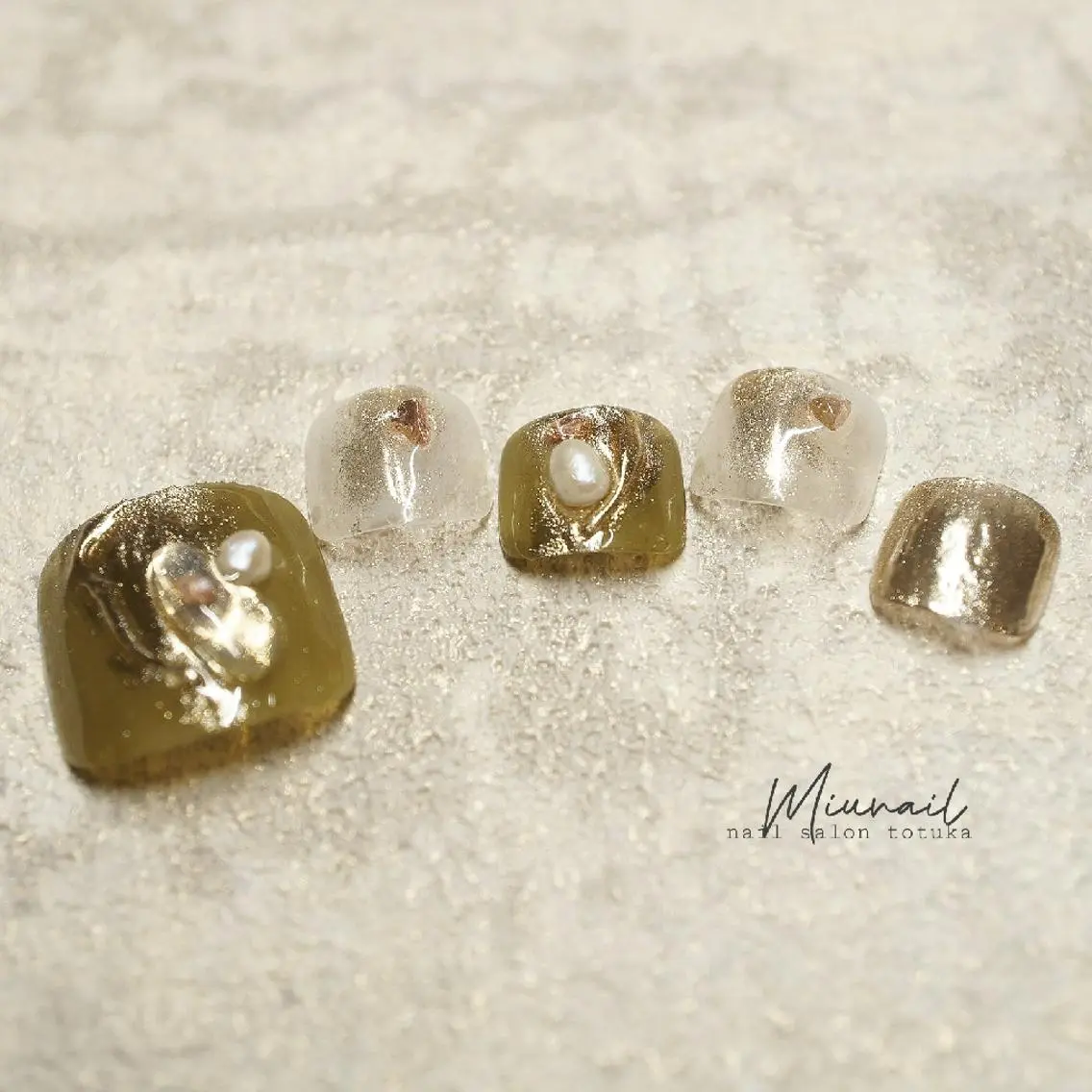 ネイル アートネイル フットネイル MIU  nailのネイルデザイン