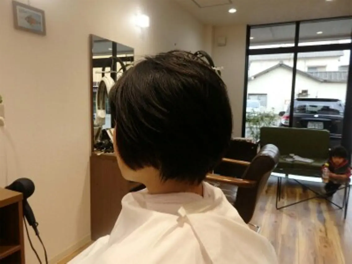ショート 北福 友晴のヘアスタイル