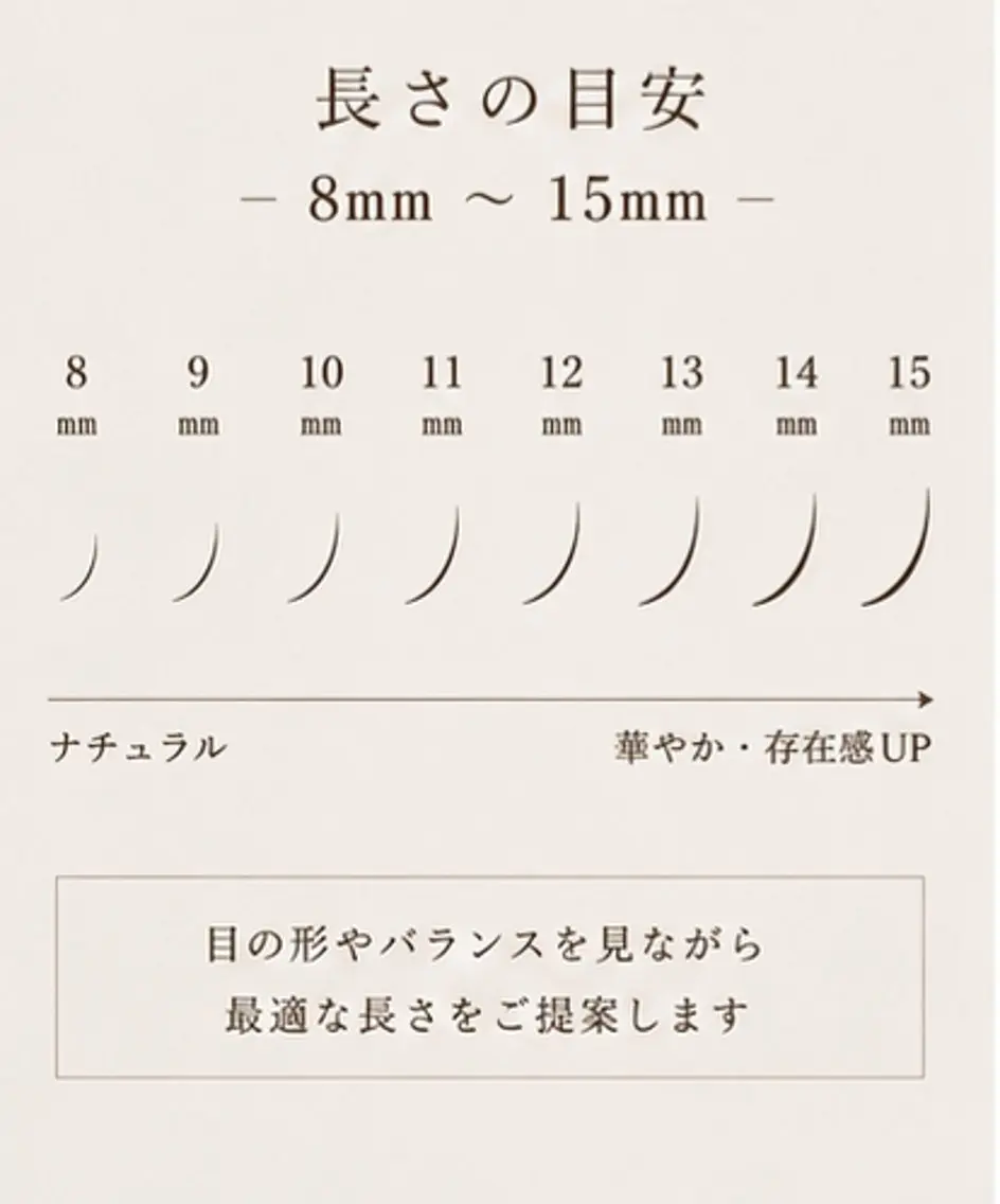 マツエク・マツパ アイシア まつげ& アイブロウ専門店のマツエク・マツパデザイン