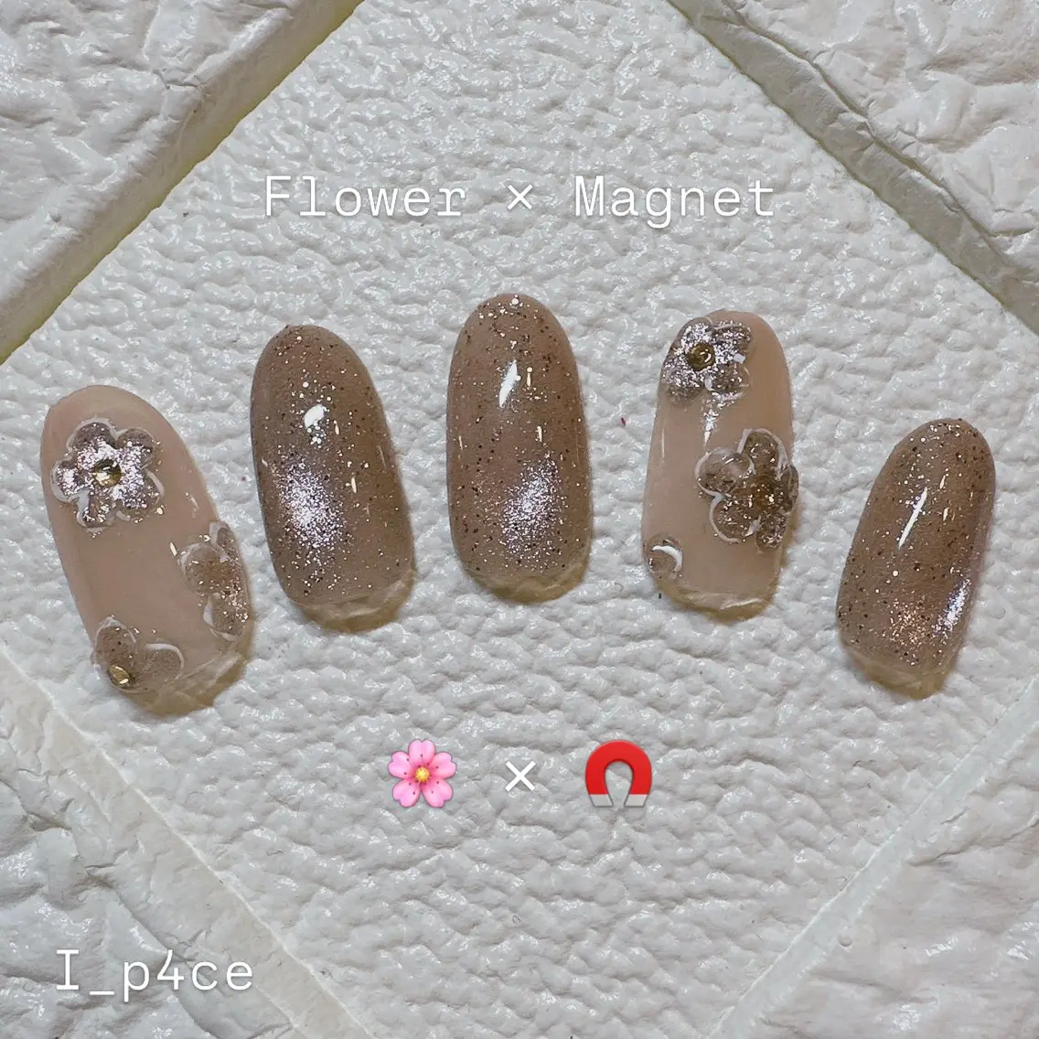 ネイル ハンドネイル I_p4ce 🍊あい🍊のネイルデザイン