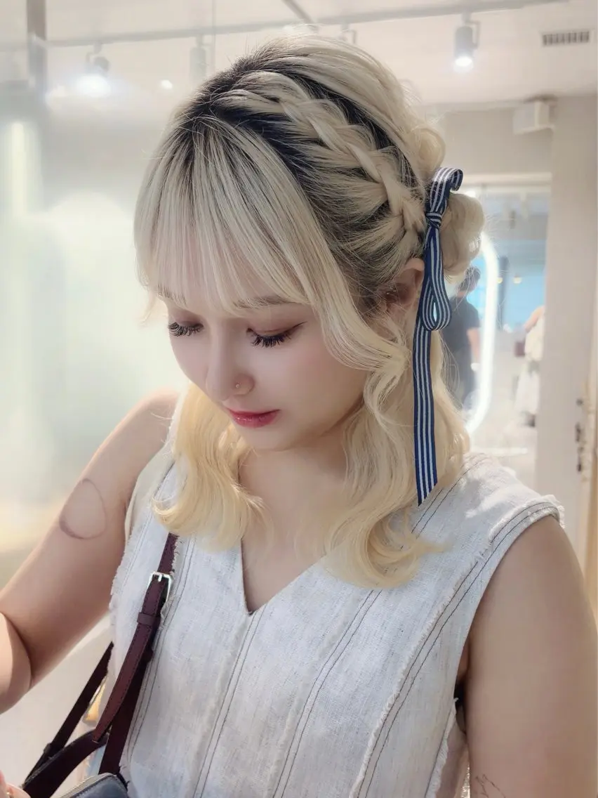 ヘアアレンジ ami omochaのヘアスタイル