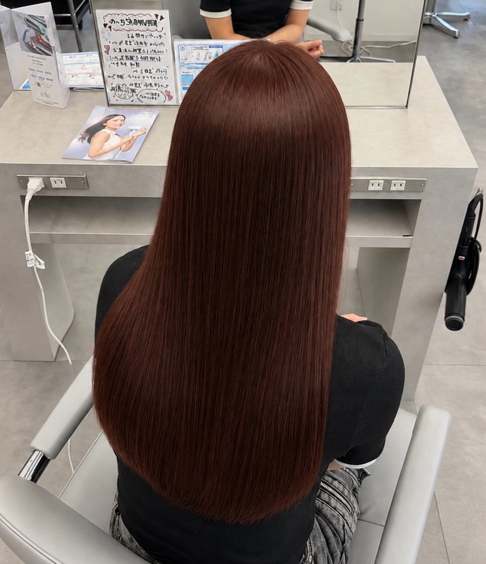 ロング カラー レディースハイトーン 🎀 RIONのヘアスタイル