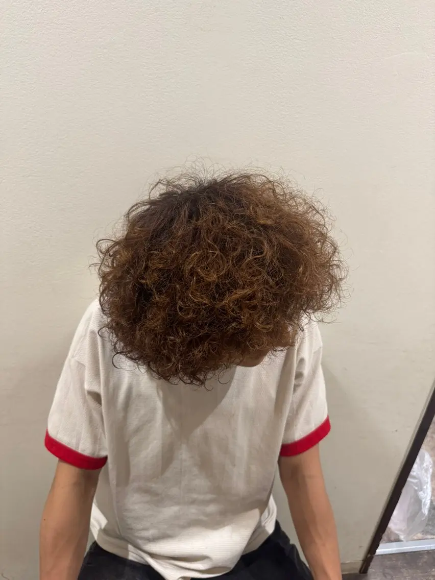 パーマ 齋藤 結のヘアスタイル
