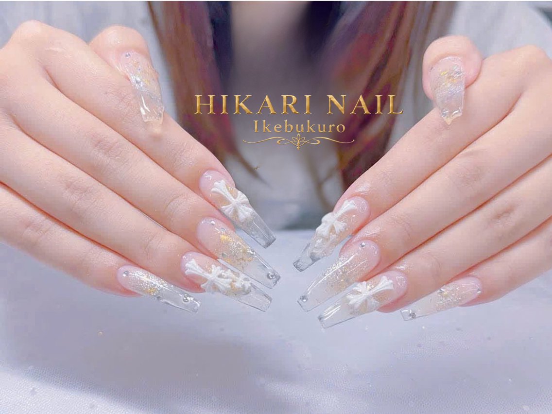 ネイル ハロウィン 持ち込み 冬ネイル クリスマス ハンドネイル HikariNail Ikebukuroのネイルデザイン
