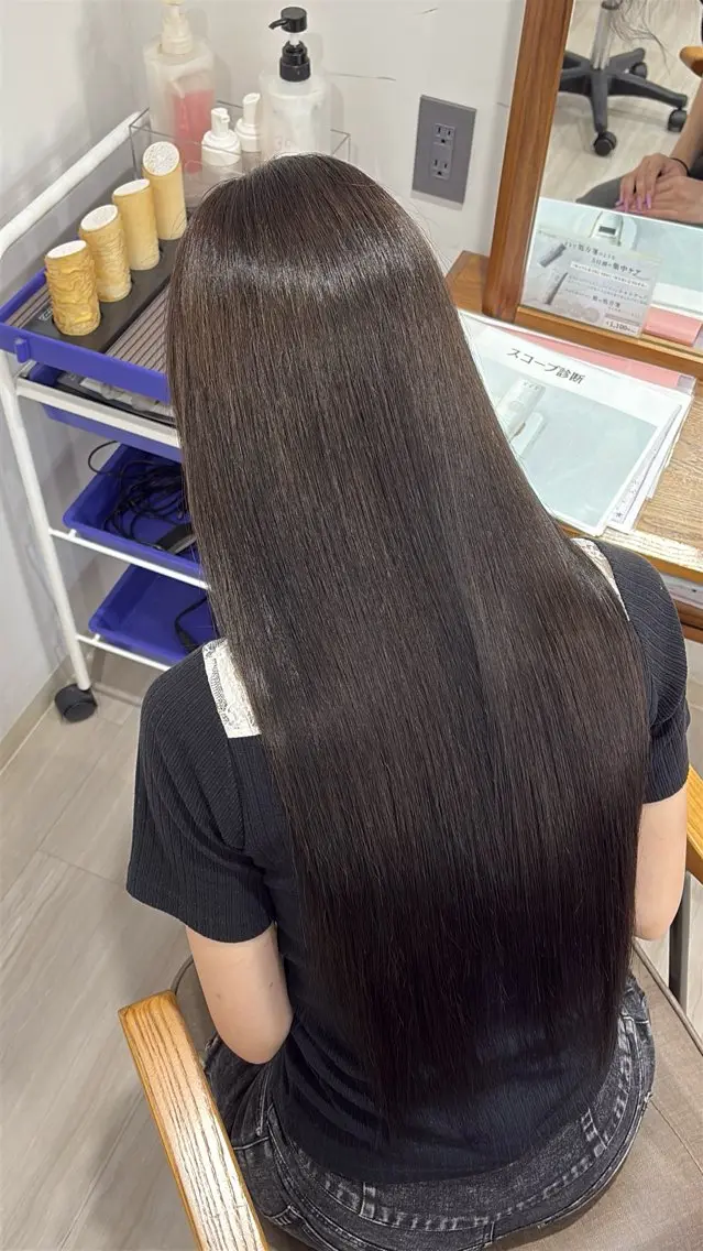 ロング ヘアカラー 🫧おおにし みか🫧のヘアスタイル