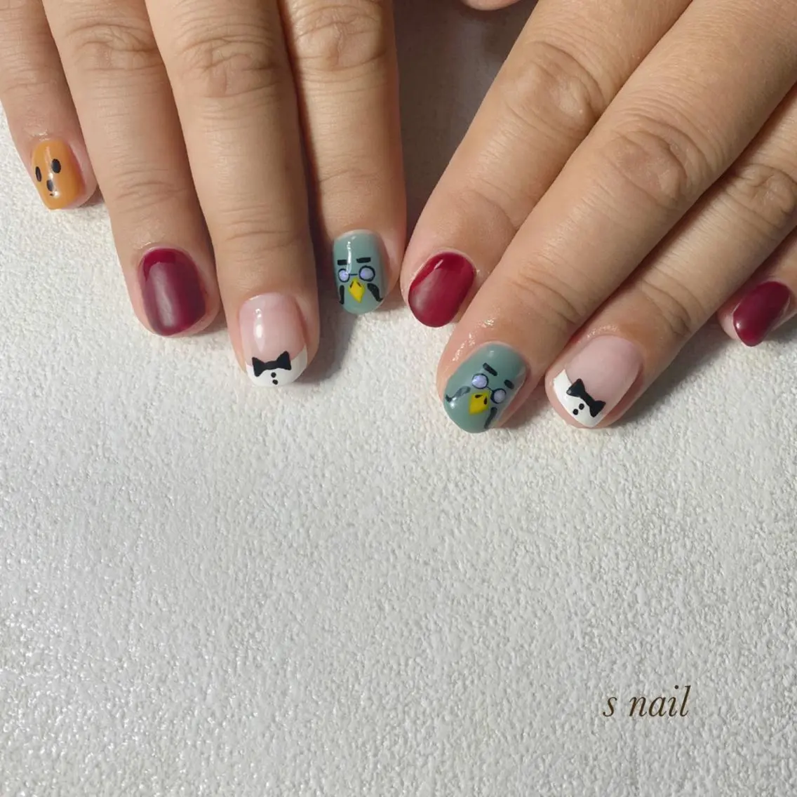 ネイル アートネイル s nail さとよしみゆきのネイルデザイン