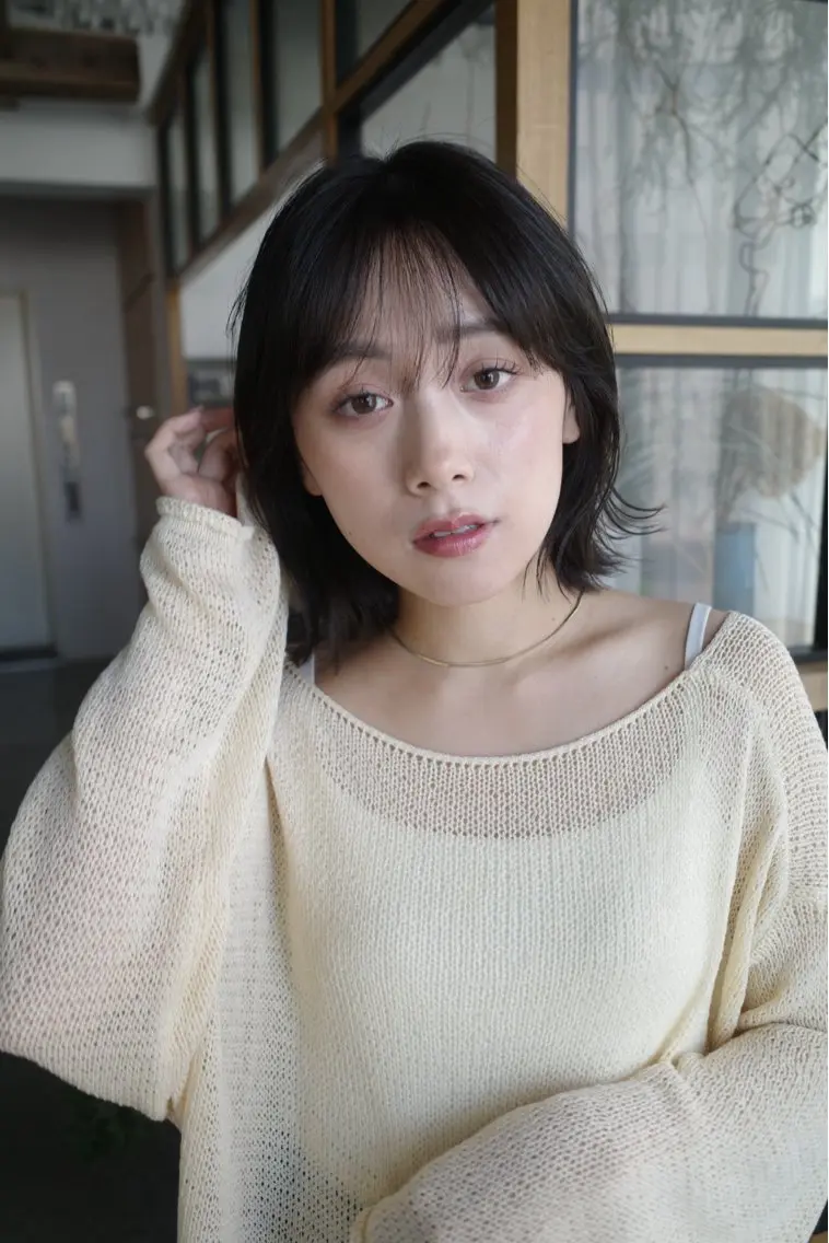 ミディアム 松井 涼馬のヘアスタイル