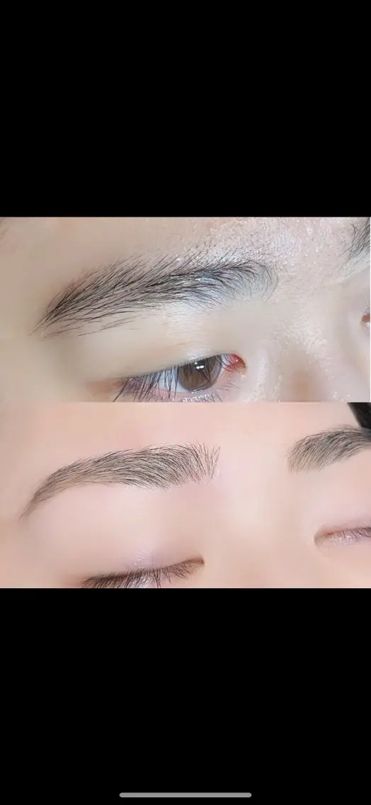 骨格比⭐️トレンド眉💍美眉アイブロウスタイリングWAX🤎メイク付❣️ 4000円の写真