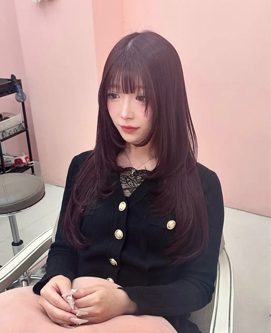 カラー ヘアカラー エクステ 韓国ヘア🎀マイカ| 新大久保のヘアスタイル
