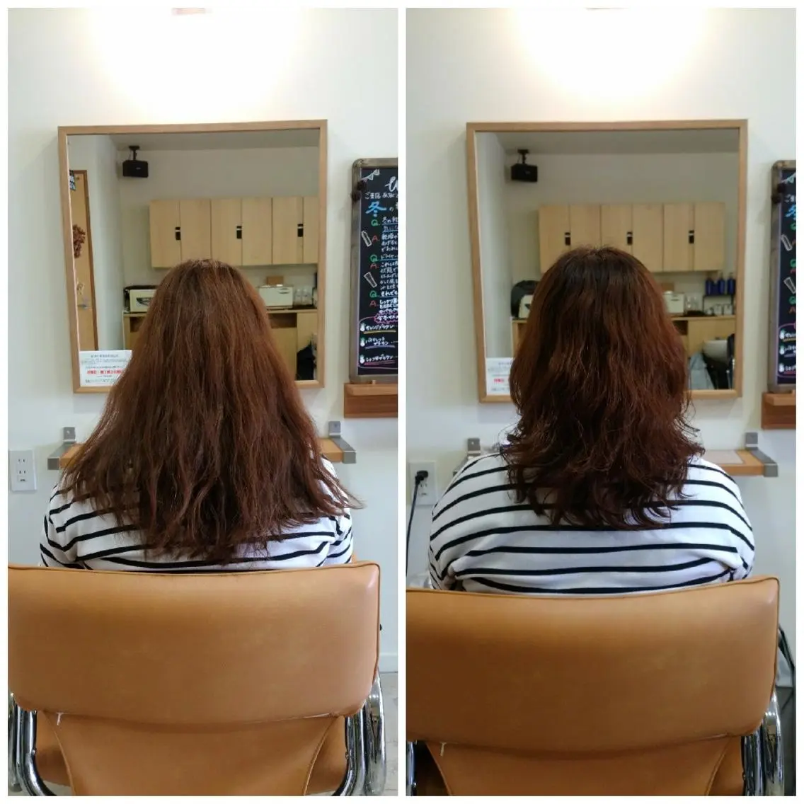 パーマ 三ツ井 淳華のヘアスタイル
