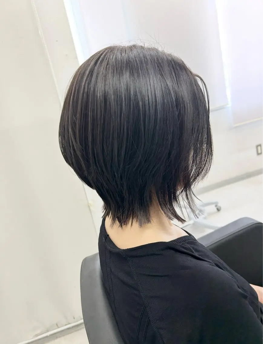 ショート カット ヘアカラー カットモデル急募🌈 技術責任者久保のヘアスタイル