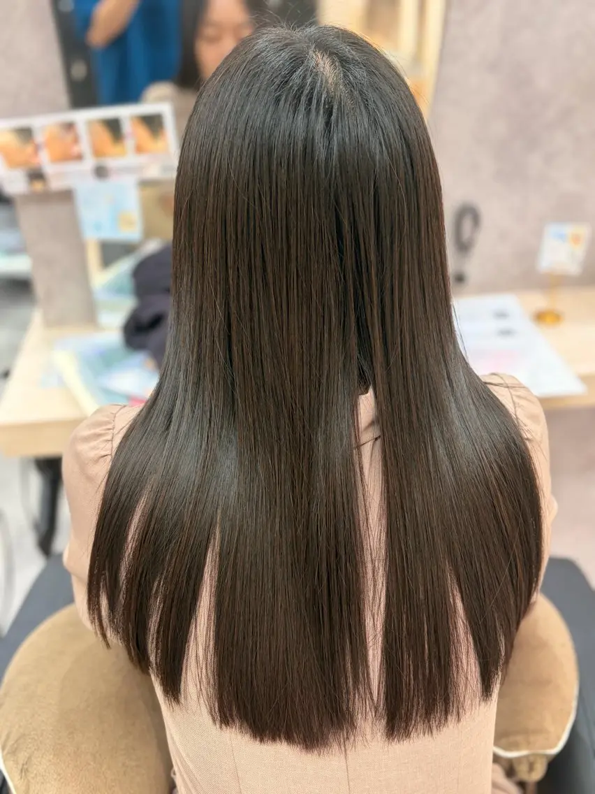 ロング ロング カット 艶感/髪質改善 カラー✨西澤駿のヘアスタイル