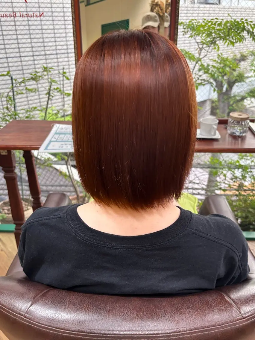ショート 縮毛矯正 トリートメント . kanokoのヘアスタイル