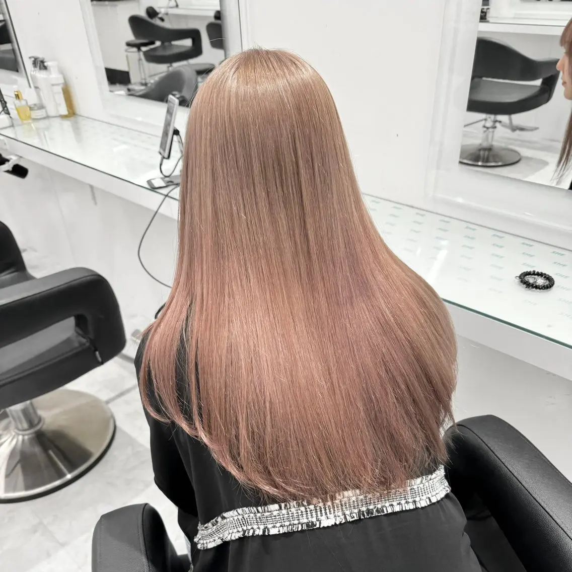 セミロング カラー パーマ ヘアアレンジ メンズ ヘアカラー トリートメント ♡ 𝐑𝐈𝐎♡のヘアスタイル