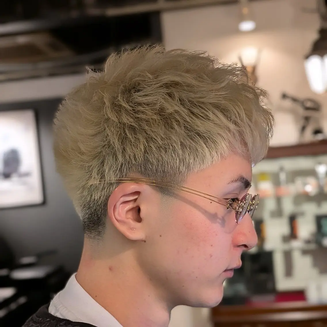 ショート メンズ 衛藤 星芭のヘアスタイル