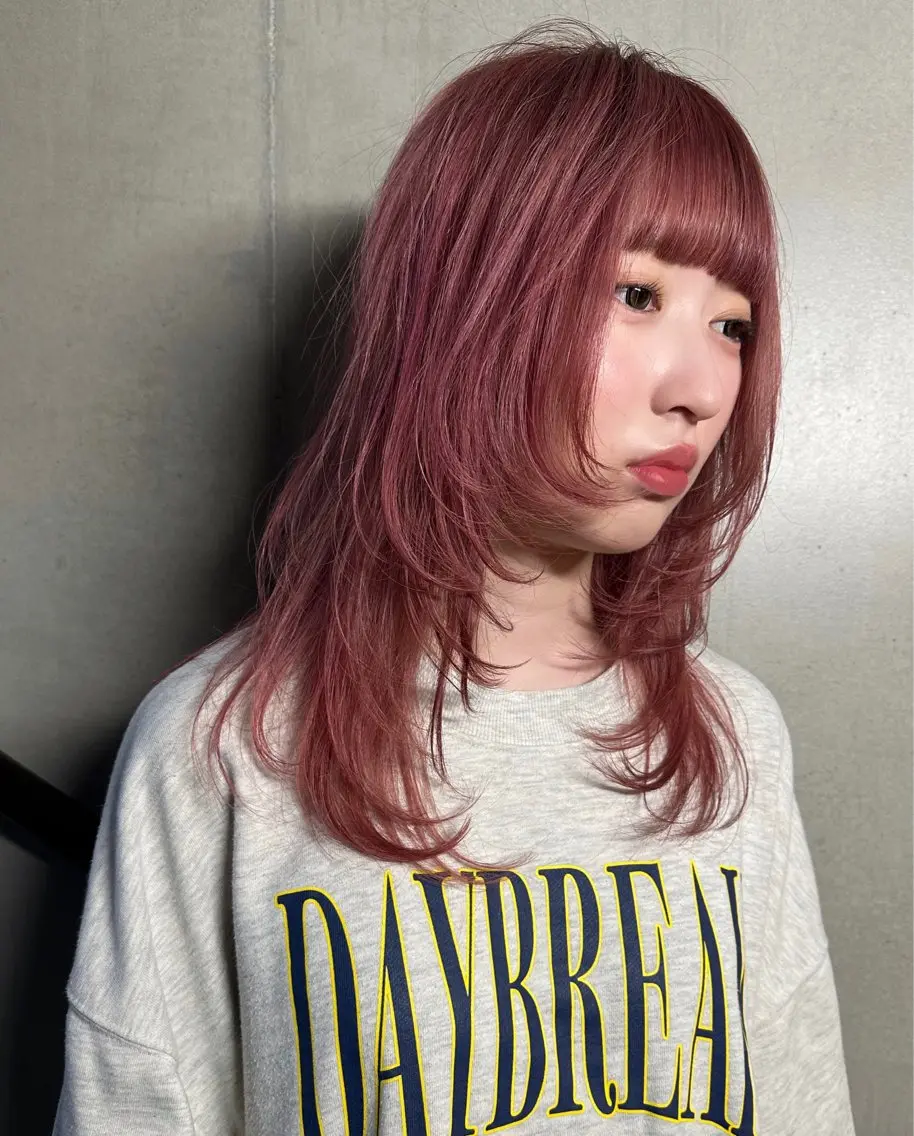 🪡前髪カット+ワンカラー+ハホニコトリートメント🪡の写真