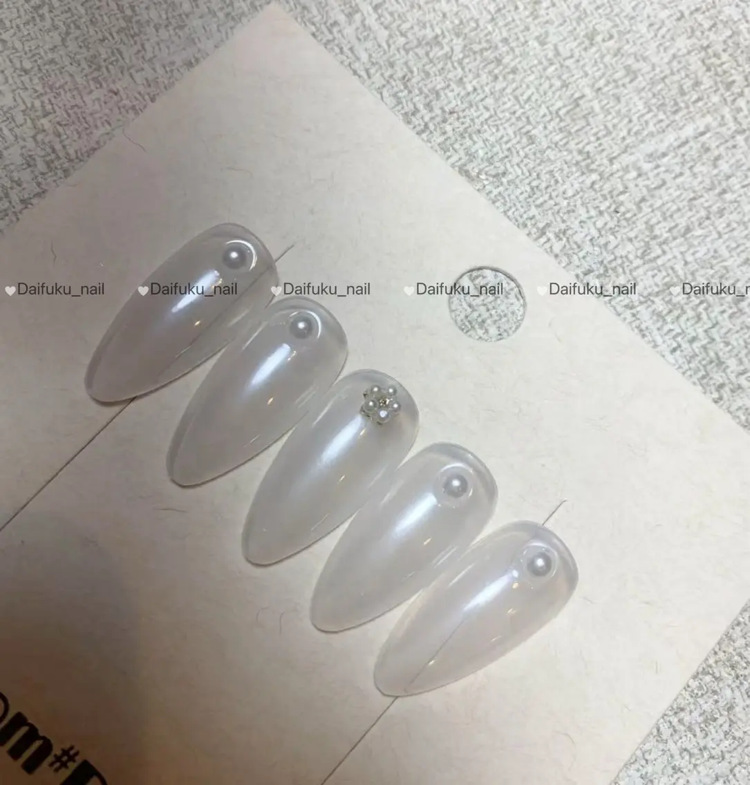 ミディアム ハンドネイル Daifuku nailsのネイルデザイン