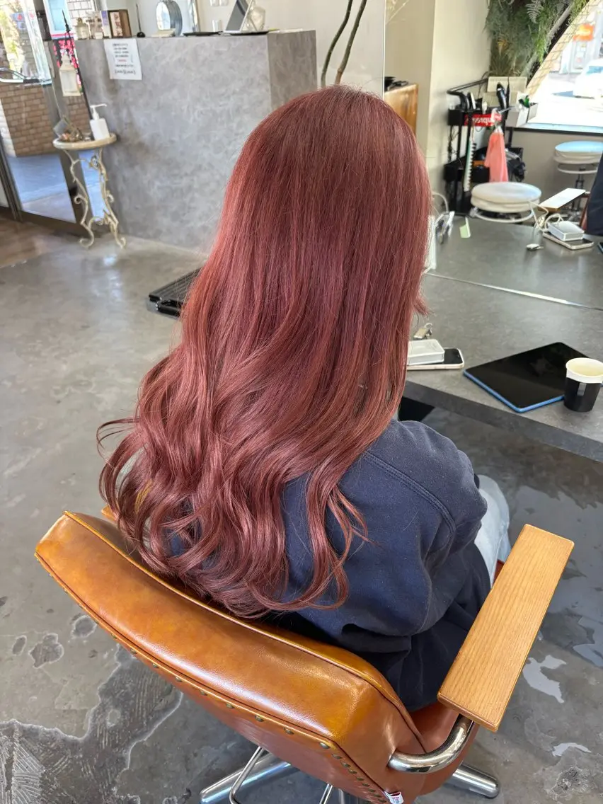 ロング カット ヘアカラー nico麻生　長谷川 裕月のヘアスタイル