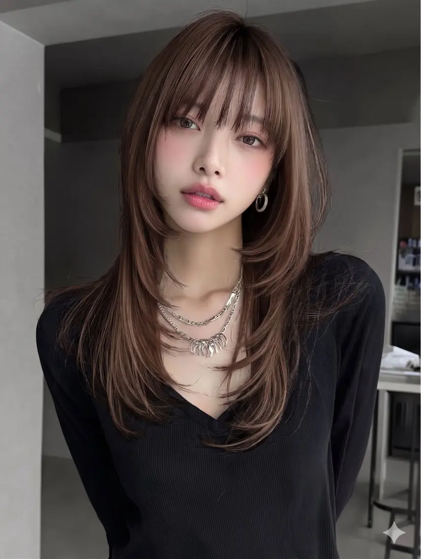 【8月限定無料👒】レイヤーカット🩶 (シャンプーブロー込み🧴✨)の写真