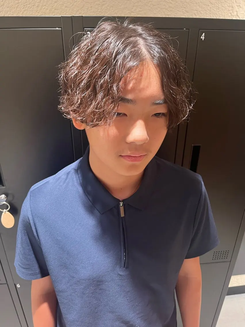 メンズ カット パーマ 🏅EIGHT難波/ 【店長】タモツのヘアスタイル