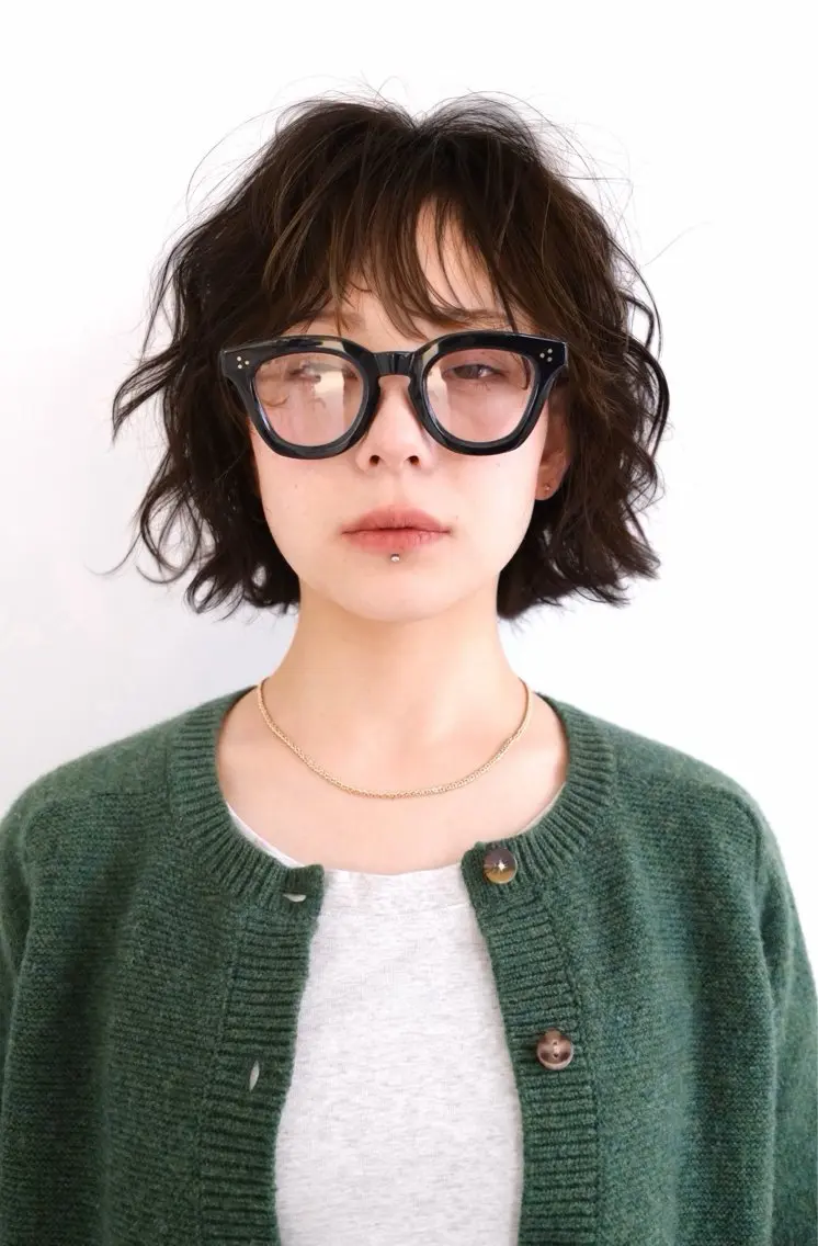 ショート カラー らん カラーモデル募集中のヘアスタイル