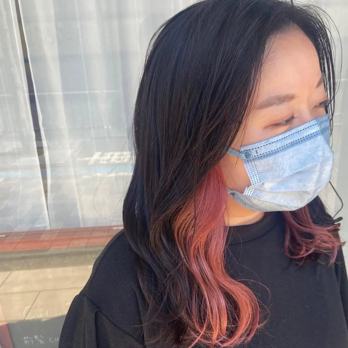 カラー 峯 志帆のヘアスタイル