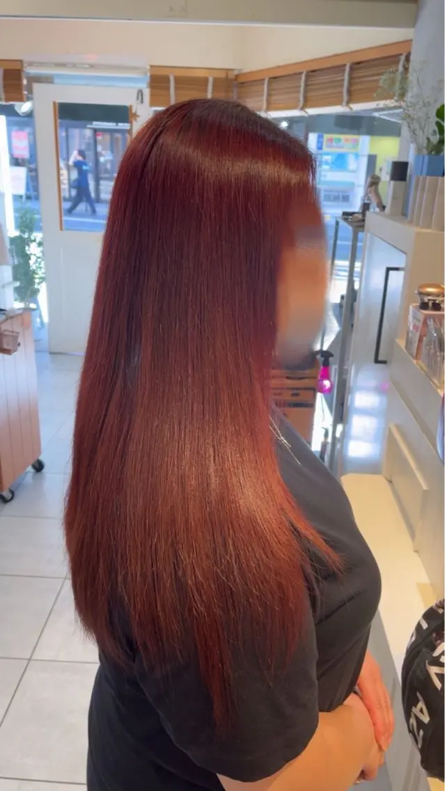ロング 石川 心渚のヘアスタイル
