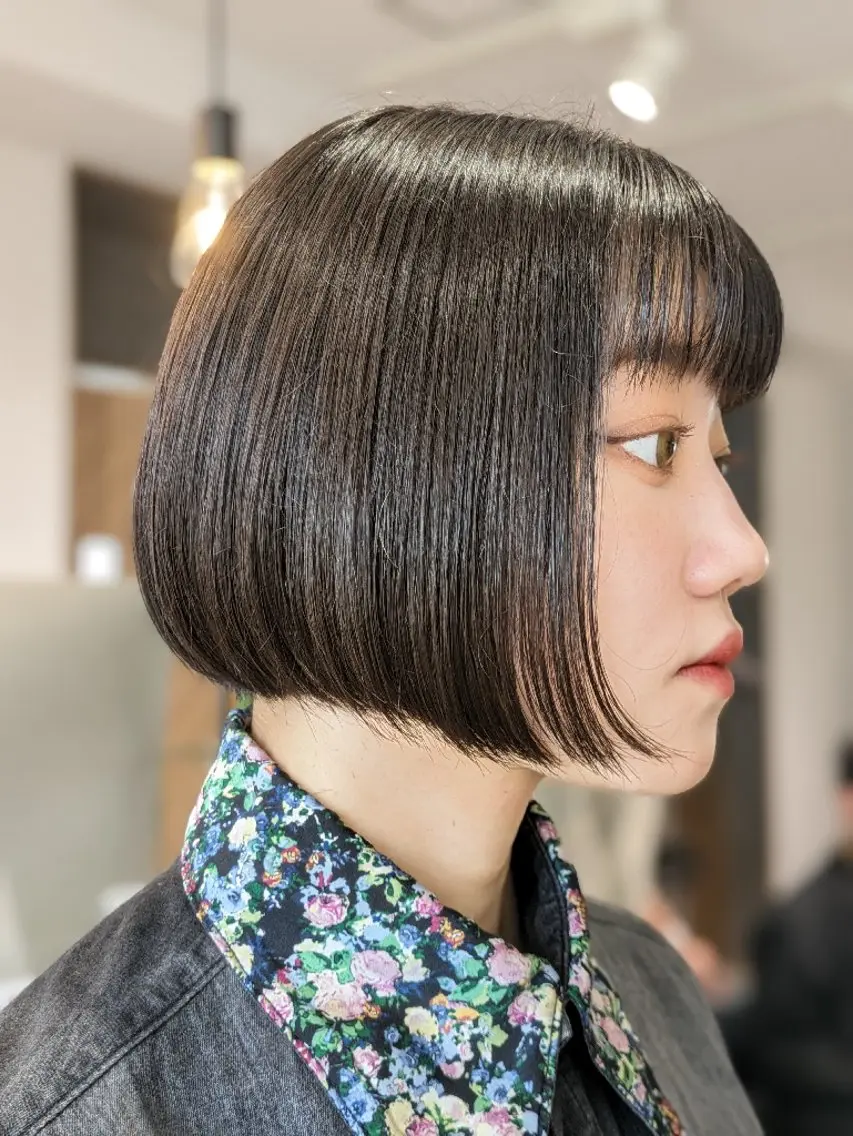 ショート ボブ ASANO   SHOUMAのヘアスタイル