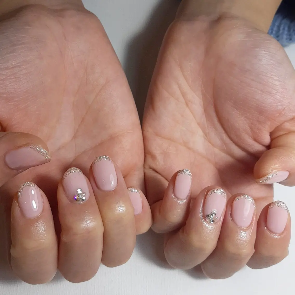 ネイル フレンチネイル ジェルネイル 持ち込み ショートネイル ブライダルネイル owlnail /持込みデザイン専門のネイルデザイン