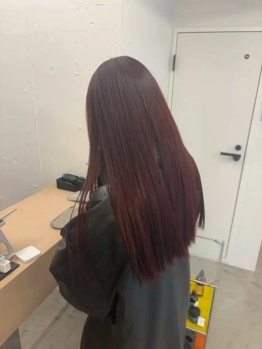 カラー ヘアカラー 浪瀧 優季のヘアスタイル