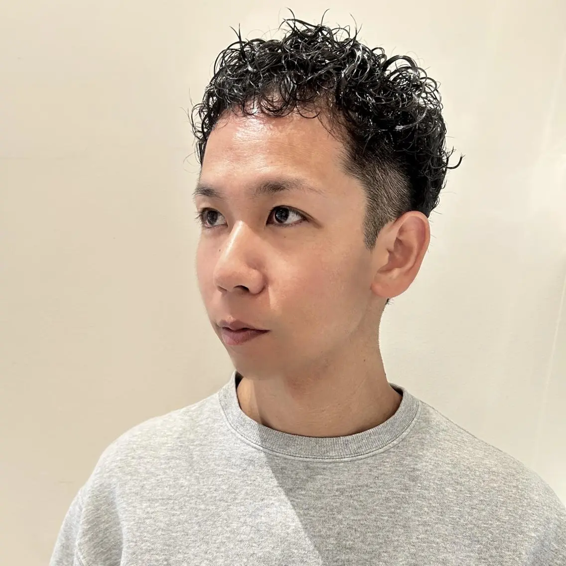 ショート パーマ メンズ カット 天王寺阿倍野/メンズ /REIJI🌟のヘアスタイル