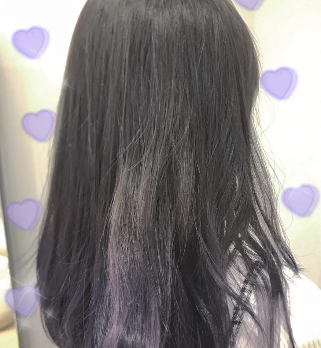 カラー バイオレットカラー 新宿駅近♡個室 ♡関口三都季🌜のヘアスタイル