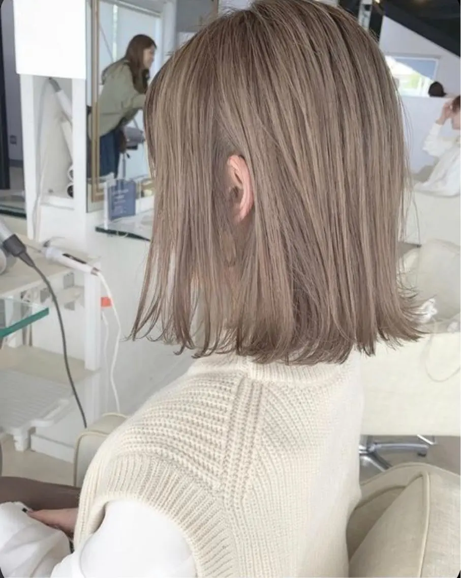 🤍女性限定🩷カット＋ダブルカラー(ケアブリーチ)の写真